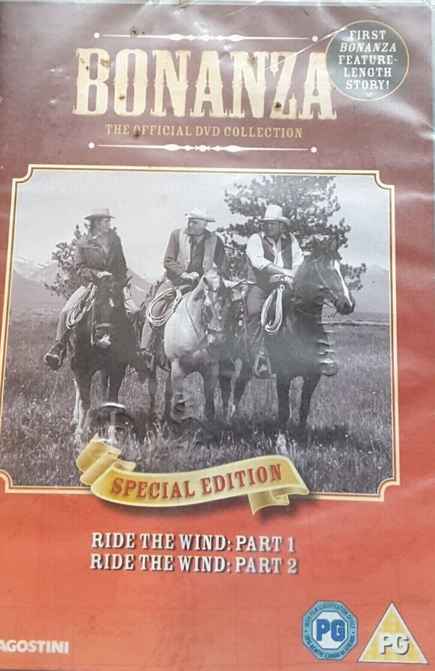 Bonanza - Ride the wind Part 1 & 2, DVD, New Sealed. - Image 1 of 1