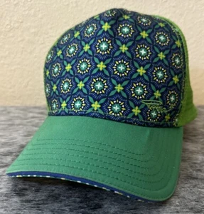 Prana Green/Blue Pattern Baseball Cap Hat SnapBack - Picture 1 of 7