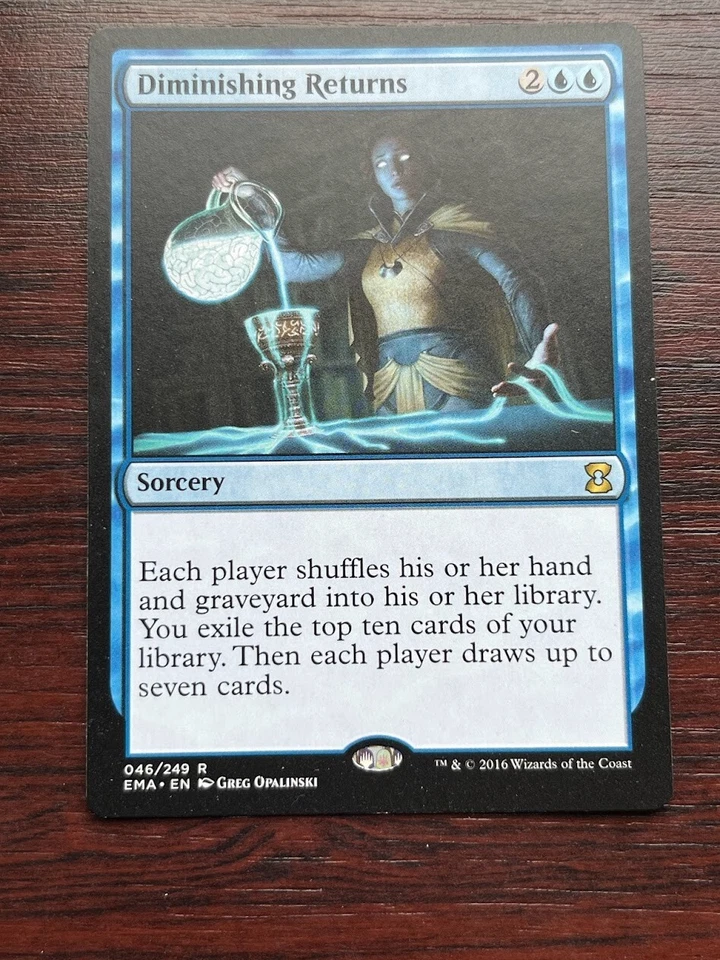 1x DIMINISHING RETURNS - Eternal Masters - MTG - Magic the Gathering - Image 1 of 1