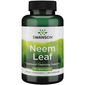Swanson Neem Leaf 500 mg, 100 cápsulas - Imagen 1 de 2