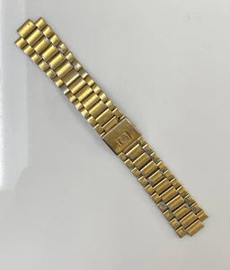 Original Omega Seamaster 196.0269 Gold Plated Bracelet 1416 End Link 784 - Picture 1 of 13