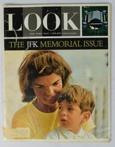 LOOK MAGAZINE November 17 1964 Vol 28, NO 23 The JFK Memorial Issue - Picture 1 of 2