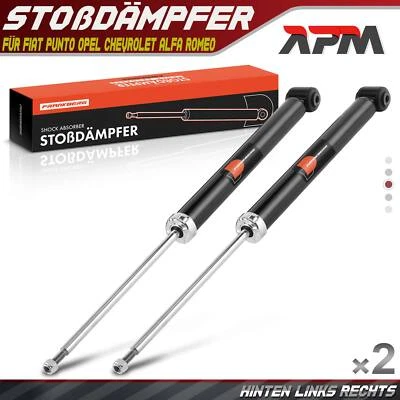 2x Stoßdämpfer Gasdruck Hinten für Fiat Punto Opel Corsa D Chevrolet Alfa Romeo - Bild 1 von 4