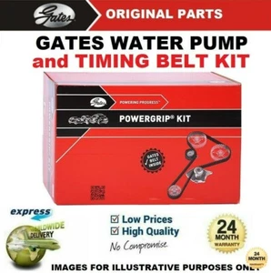 GATES WATER PUMP & TIMING BELT KIT for VW POLO 1.4 2009-> - Picture 1 of 8