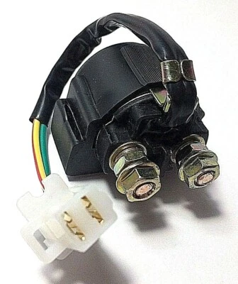 Relé solenoide de arranque para Yamaha Wolverine 350 yfm350 yfm350x 4x4 1996 - 2005 Foto 1 de 2