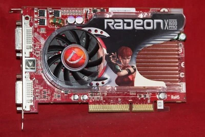 Visiontek ATI Radeon X1600 PRO 512MB DDR2, AGP Graphics Card. (VT-400113) - Image 1 of 4