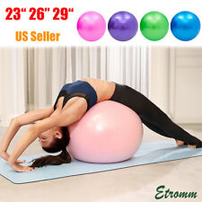 23" 26" 29" Yoga Ball Exercise Anti Burst Fitness Balance Workout Stability US