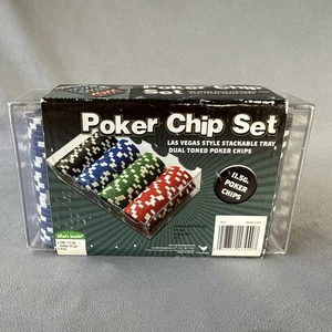NEU Versiegelt Rollen Cardinal 100 11,5G Poker Chip Set Las Vegas Stapelbares Tablett - Bild 1 von 7