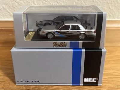 Rollin 1:64 Colorado State Patrol Ford Crown Victoria P71 Slicktop 🚔 Chase Rare - Image 1 of 4
