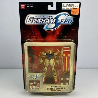 GAT-X105 Strike 高达种子万代移动套装可动人偶 MSiA MiA 全新 — 第 1/4 张图片