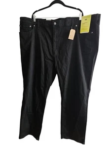 Jeans Levis 541 uomo 52x32 nero sportivo conico flessibile pantaloni alti grandi 18757-0105 - Foto 1 di 9