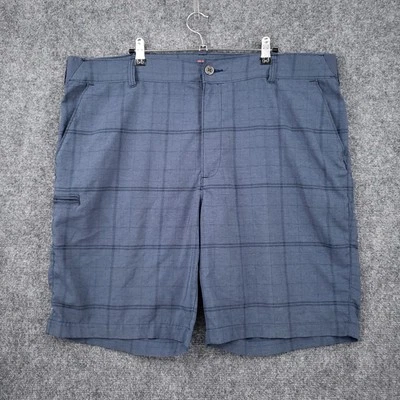 Pantalones Cortos Lee Para Hombres 42 Azul Tri Flex Carga Elastizados Frente Plano Cuadros Golf Rendimiento Foto 1 de 4