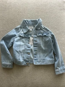 The Children's Place Girls' Denim Jacket Blue Size 5T NWT - Picture 1 of 4