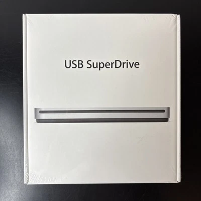 NEW/SEALED Apple USB SuperDrive MD564ZM/A External Optical Drive w/Adapter - Image 1 of 4