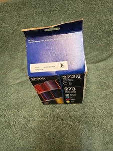 Epson Genuine 273XL Black Photo Color Ink Cartridge Combo Open Box Sealed Ink - Picture 1 of 4