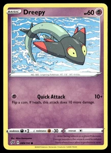 Dreepy 89/192 Pokemon Karte Rebel Clash Common 60 HP Lightly Played UY - Bild 1 von 2