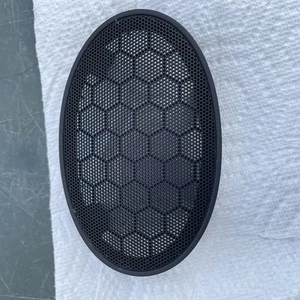 04-09 Jaguar XJ8 XJR X350 X358 Left Dashboard Audio Sound Speaker Cover Black - Bild 1 von 3