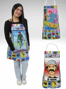 Mexican Loteria Card Cooking Apron Unisex - Picture 1 of 61