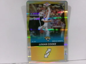 Camisetas antiguas Uno Elite 2025 #031 Logan Cooke lámina amarilla - Jacksonville Jaguars - Imagen 1 de 2