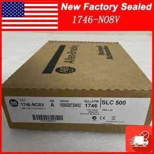 NEW Allen-Bradley 1746-NO8V SER A SLC 500 Analog Output Module AB 1746NO8V - Picture 1 of 4