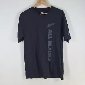 Adidas New zealand all blacks mens t shirt size S black short sleeve crew 091332 - Bild 1 von 10