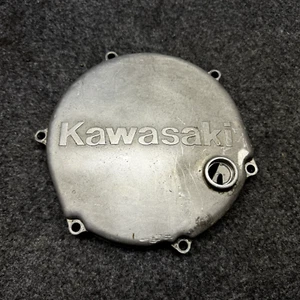 91-93 Kawasaki KX250 OEM CLUTCH OUTER COVER PROTECTOR (NEEDS SIGHTGLASS) - Picture 1 of 4