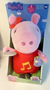 peppa pig adventure sing along 18 m stuffed animal plush  - Picture 1 of 5