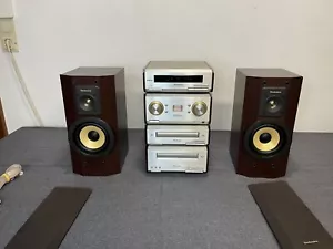 Technics HD 550 Highend Mini HiFi Komponent System Musik Anlage + Lautsprecher - Bild 1 von 17