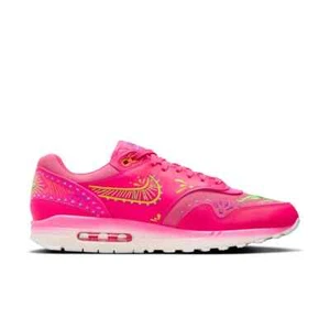 Men's 11.5 Nike Air Max 1 PRM FQ8172-645 Dia de Muertos Day of Dead Pink Yellow - Picture 1 of 7