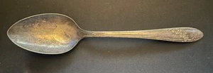 Queen Bess II Tudor Silver Plate Oneida Community 7" Spoon - Picture 1 of 5