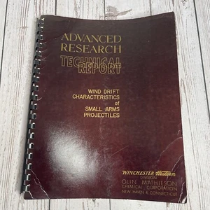 Vtg Olin Winchester Ammunition Technical Report 1960 Book Pamphlet Booklet - Picture 1 of 10
