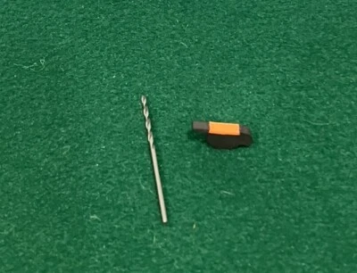 MIRILLA DELANTERA COLT NARANJA .125" PYTHON ELITE KING COBRA ANACONDA CON BROCA Foto 1 de 4