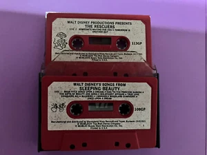 Walt Disney's Disneyland Songs From Sleeping Beauty, and The Rescuers Tapes - Picture 1 of 3