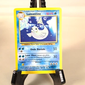 Pokemon LAMANTINE 25/102 - FRENCH Base Set Dewgong Uncommon - Never Played NM/M - Picture 1 of 3