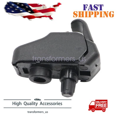 Retenedor de gancho con clip para visera de sol negro para Maserati Ghibli 2014-2017 Foto 1 de 4