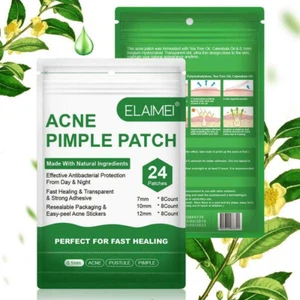 Patches Blemish Control Facial Spot AU Removal Acne Pimple Patch 24 Pcs Plasters - Picture 1 of 12