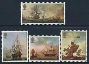 1974 JERSEY PAINTINGS PART 2 SET OF 4 FINE MINT MNH/MUH - Picture 1 of 1