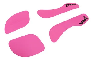 Uni ULTRA BRIGHTS! decals for BMX MINI bicycle seat - NEON PINK - Picture 1 of 1