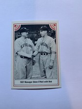 1983 ASA Bob Feller 2 of 12 1937 Manager steve oneil with Bob