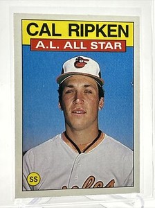 1986 Topps Cal Ripken Baseball Card #715 NM-Mint FREE SHIPPING
