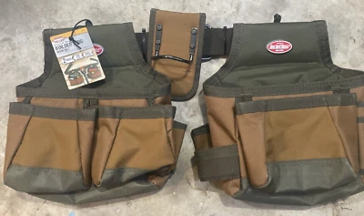 NWT Bucket Boss - Builders Rig 10 Pocket Tool Belt  Original Series 50200 - Image 1 of 2