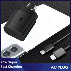 Genuine Samsung 25W USB-C Super Fast Charger with USB-C to USB-C cable π - Picture 1 of 24