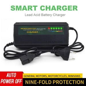 48/60/72V 20Ah Smart Lead Acid Battery Charger Electric Bike Bicycle Scooter NEW - Picture 1 of 27