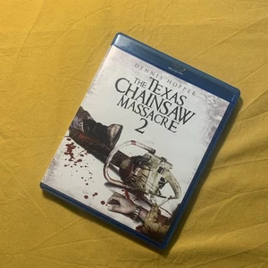 THE TEXAS CHAINSAW MASSACRE 2 BLURAY TOBE HOOPER DENNIS HOPPER - Picture 1 of 4