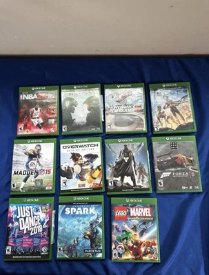 LOT OF 11 Games For Xbox One - Halo, Overarch, 2k, Destiny, And More - Tested - Image 1 of 4