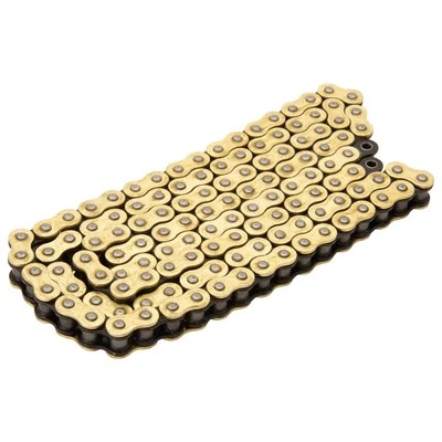 Tusk 428 Gold Plated Race Chain 428x122 For HONDA YAMAHA KAWASAKI SUZUKI - Image 1 of 3