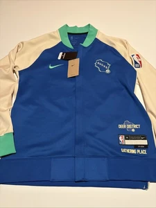 Nike NBA Milwaukee Bucks Player Issue City Edition Showtime FZ Jacke M FB6706 - Bild 1 von 8