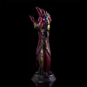 Avenger Iron Man MK85 Infinity Gauntlet 1/1 LED Resin Model Prop New Stock - Picture 1 of 7