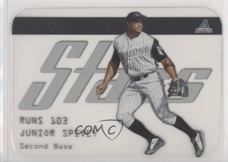 2003 Donruss Studio Stars Junior Spivey #SS-24 - Image 1 of 2