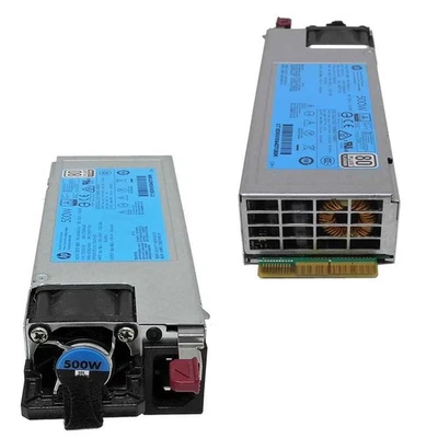 HP DL360 380 G9 GEN9 Power Supply Netzteil 500W HSTNS-PC40 723594-001 723595-501 - Bild 1 von 4